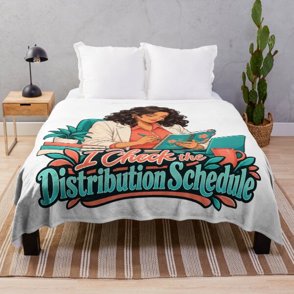 Item preview, Check Distribution Schedule Anime Trader Art designed and sold by Bikivuno.