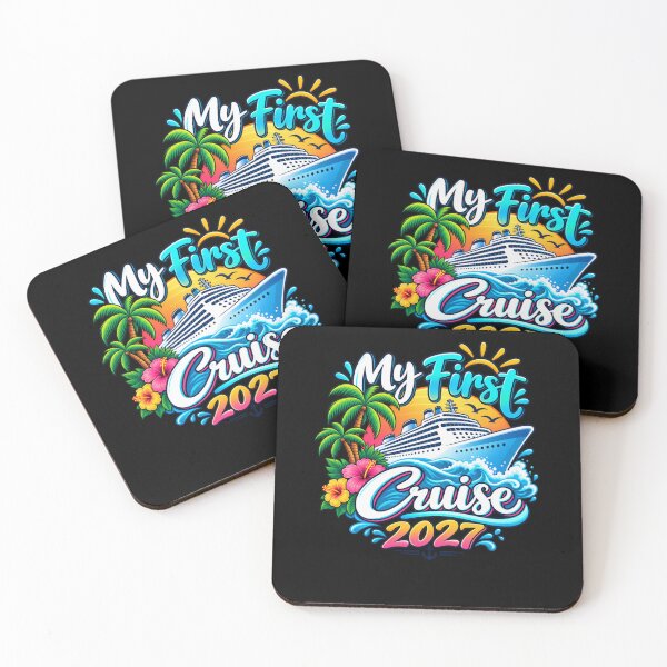 Item preview, My First Cruise 2027 Vacation Ocean Travel Cruiser Trip designed and sold by drawwiika+44.