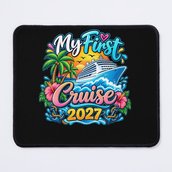 Item preview, My First Cruise 2027 Cruise Ship Vacation Travel designed and sold by drawwiika+44.