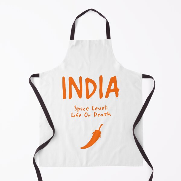 Item preview, India – "Spice Level: Life Or Death" Funny Quote Print designed and sold by MarkedArtPrints.