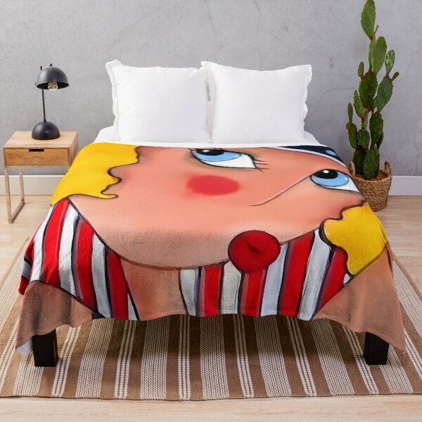 Item preview, Dreaming in Stripes – Retro Pop Art Blonde designed and sold by Diarta.