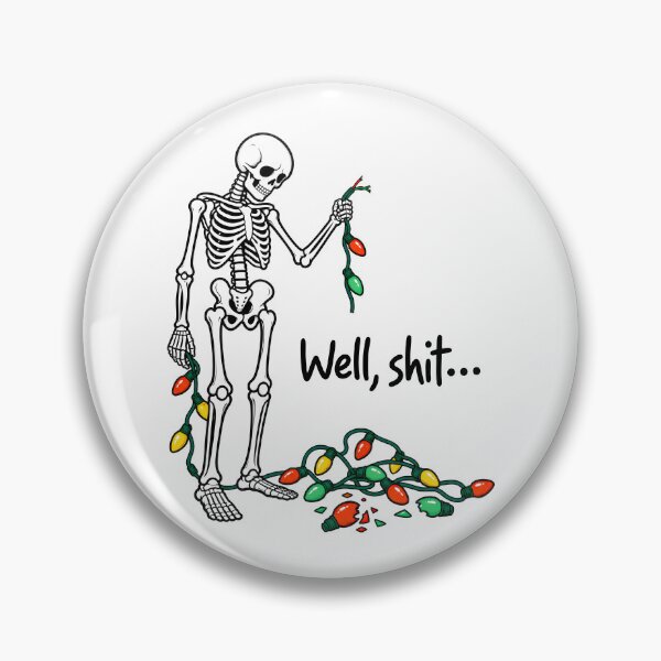 Item preview, Will Shit Skeleton Christmas designed and sold by Galactic-Stoner.
