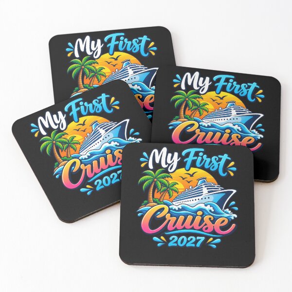 Item preview, My First Cruise 2027 Cruise Vacation Ocean Travel Passenger designed and sold by drawwiika+44.