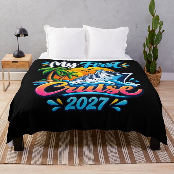 Item preview, My First Cruise 2027 Cruise Vacation Ocean Travel Passenger designed and sold by drawwiika+44.