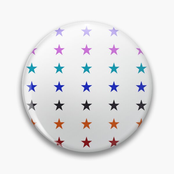 Item preview, Colorful Five Pointed Stars Sticker Pack designed and sold by Aesthetic Crew.