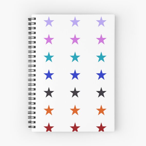 Item preview, Colorful Five Pointed Stars Sticker Pack designed and sold by Aesthetic Crew.