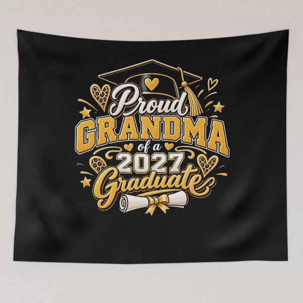 Item preview, Proud Grandma Of A 2027 Graduate Class Of 2027 Grandmother designed and sold by drawwiika+44.