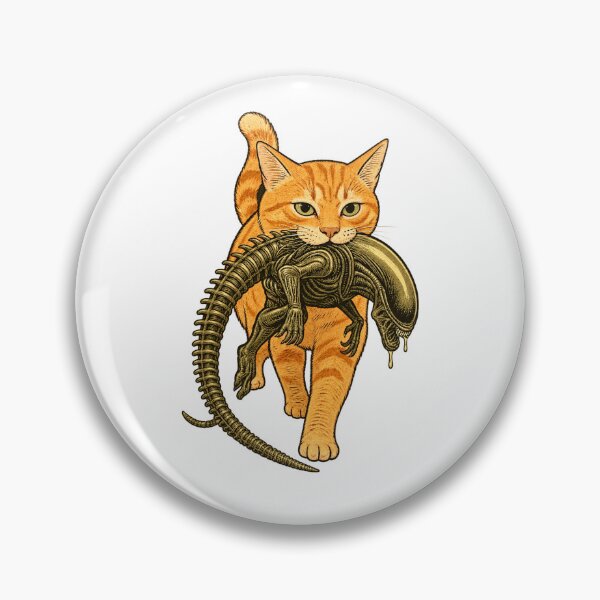 Item preview, Cat Carrying Alien designed and sold by 68MadagascarZoo.
