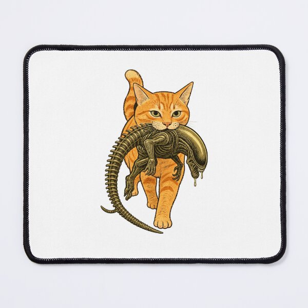 Item preview, Cat Carrying Alien designed and sold by 68MadagascarZoo.