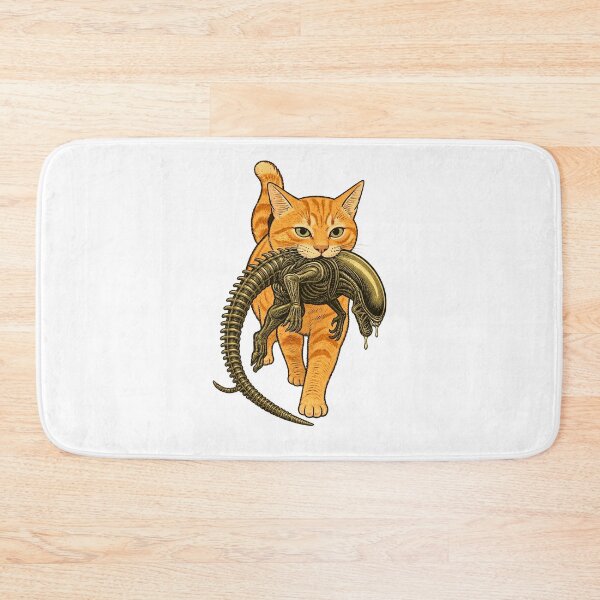 Item preview, Cat Carrying Alien designed and sold by 68MadagascarZoo.