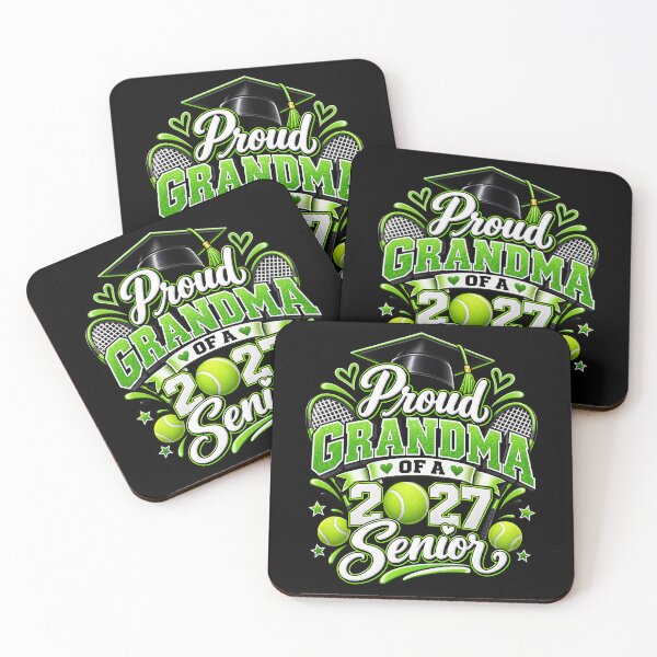 Item preview, Proud Grandma Of A 2027 Senior Tennis Graduation Grandparent Class Of 2027 designed and sold by drawwiika+44.
