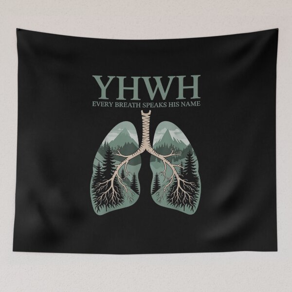 Item preview, Yahweh Every Breath Speaks His Name designed and sold by VickyKuhnart.