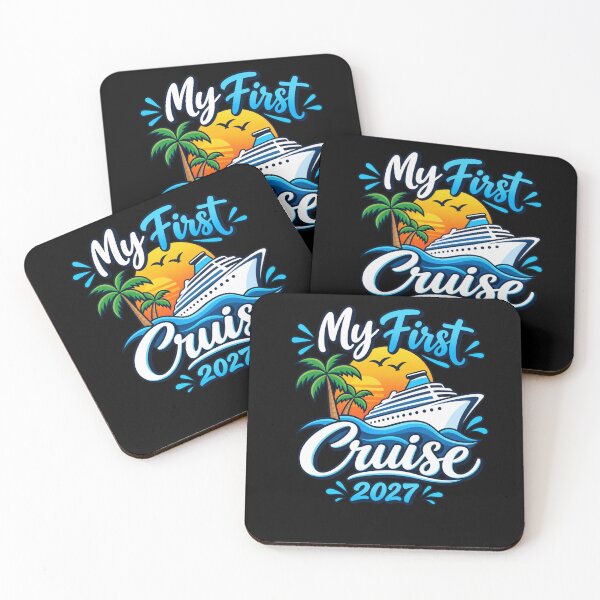 Item preview, My First Cruise 2027 Vacation Travel Adventure designed and sold by drawwiika+44.