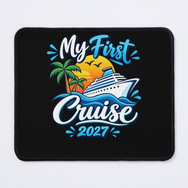 Item preview, My First Cruise 2027 Vacation Travel Adventure designed and sold by drawwiika+44.