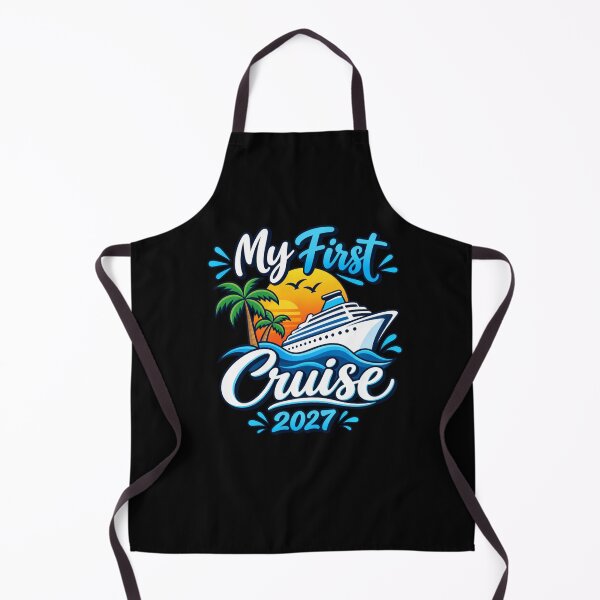 Item preview, My First Cruise 2027 Vacation Travel Adventure designed and sold by drawwiika+44.