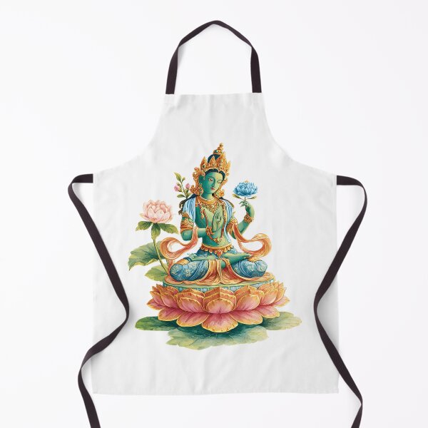 Item preview, Green Tara on Lotus Flower designed and sold by Instant Printing.