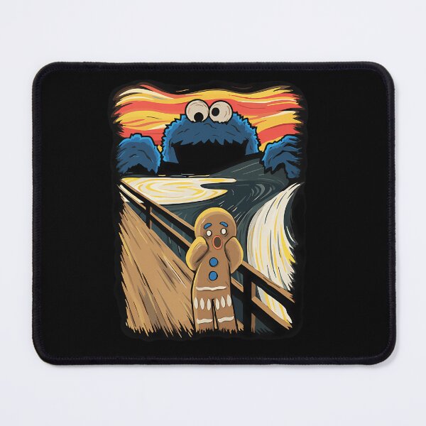 Item preview, The Scream Cookie Monster Parody Art designed and sold by babyka776.