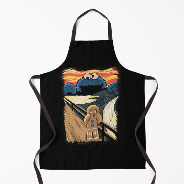 Item preview, The Scream Cookie Monster Parody Art designed and sold by babyka776.