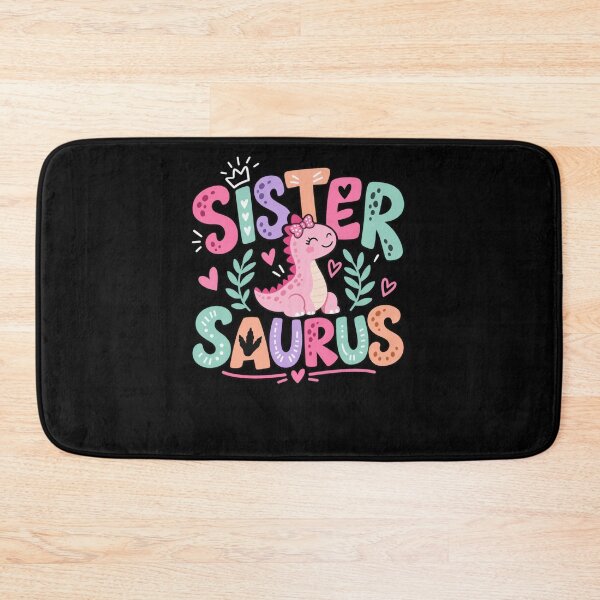 Item preview, Sister Saurus Dinosaur Family Sister Sibling Gift designed and sold by drawwiika+44.