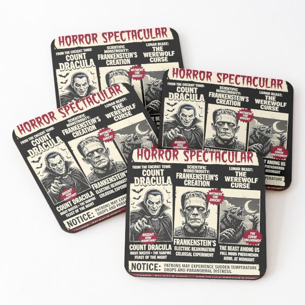 Item preview, Vintage Horror Spectacle Monster Poster-19 designed and sold by JordonWeissnat.