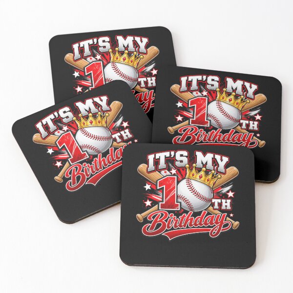Item preview, It's My 10Th Birthday Baseball  designed and sold by drawwiika+44.