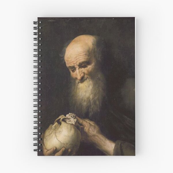 Item preview, Democritus with a Skull designed and sold by SharonTheFirst.