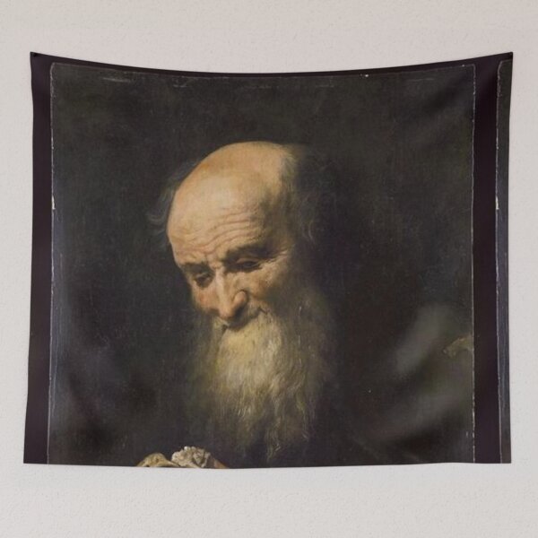 Item preview, Democritus with a Skull designed and sold by SharonTheFirst.