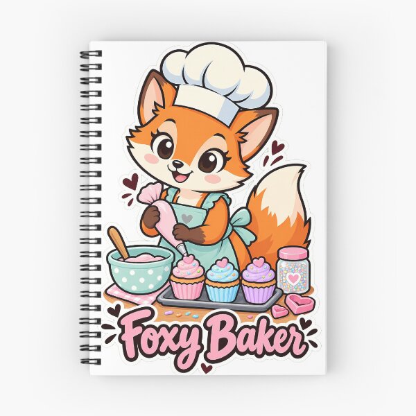 Item preview, Cute Fox Baker – Foxy Baker Cupcake Lover Gift designed and sold by Isliath.