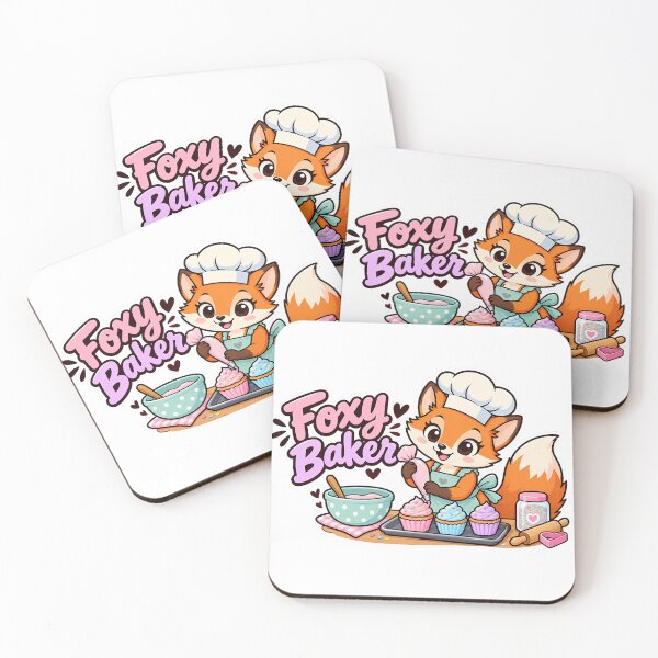 Item preview, Cute Fox Baker – Foxy Baker Cupcake Lover Gift designed and sold by Isliath.
