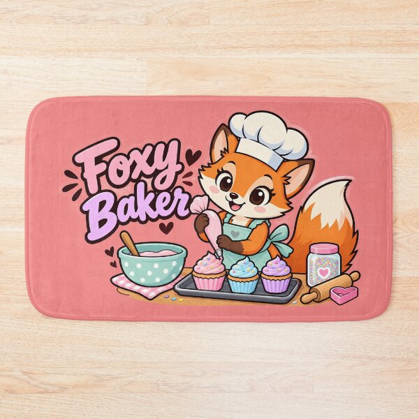 Item preview, Cute Fox Baker – Foxy Baker Cupcake Lover Gift designed and sold by Isliath.
