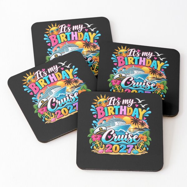 Item preview, It's My Birthday Cruise 2027 Celebration Vacation Travel designed and sold by drawwiika+44.