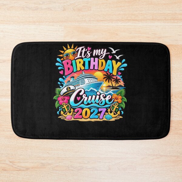 Item preview, It's My Birthday Cruise 2027 Celebration Vacation Travel designed and sold by drawwiika+44.