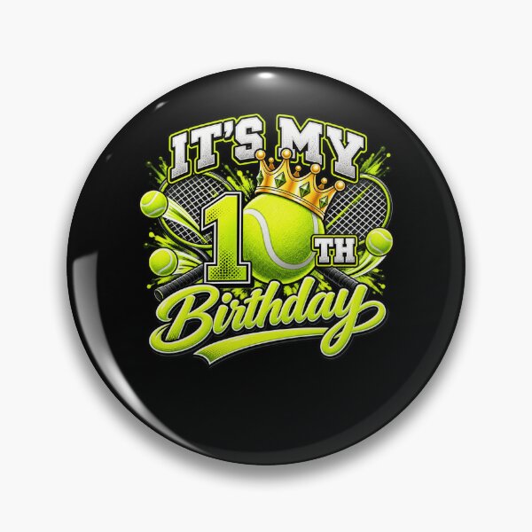 Item preview, It's My 10th Birthday Tennis Baby     designed and sold by drawwiika+44.