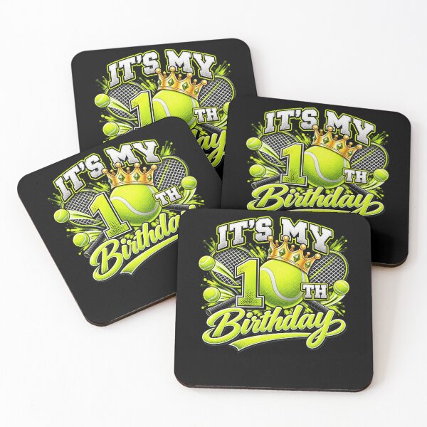Item preview, It's My 10th Birthday Tennis Baby     designed and sold by drawwiika+44.