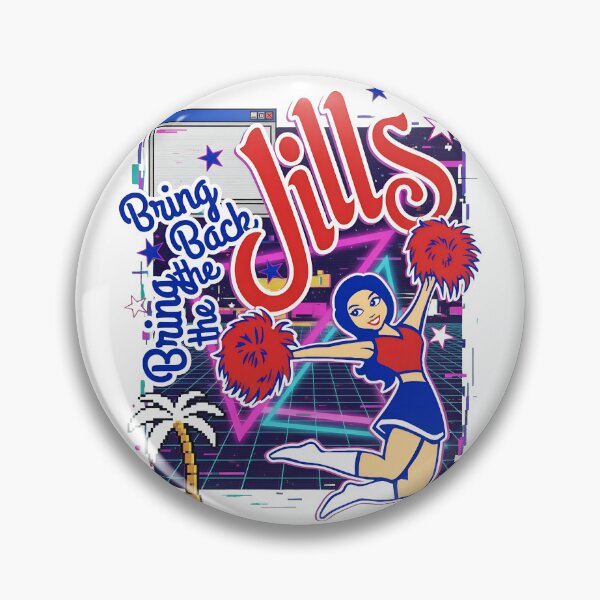 Artikelvorschau, Bring Back The Jills Cheerleader Retro T-Shirt-76 entworfen und verkauft von troyfsooper.