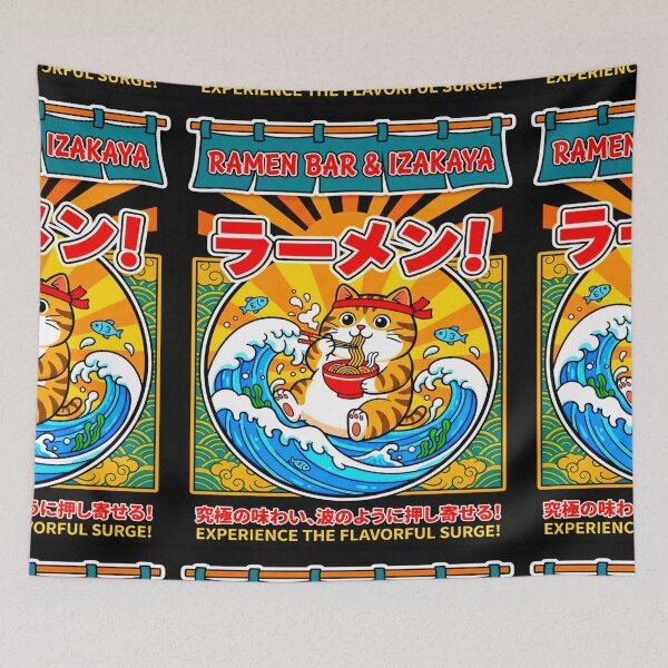 Item preview, Japanese Food Lover Aesthetic for a Cute Kawaii Neko Cat Eating Ramen. designed and sold by Giulivo Store Graphic.