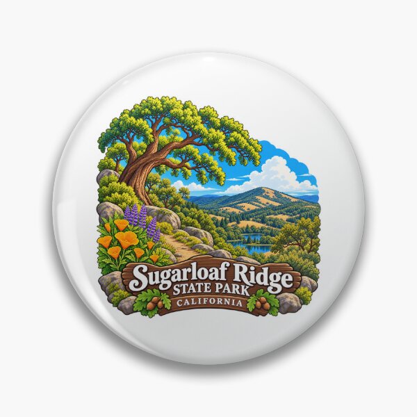Item preview, Sugarloaf Ridge State Park, California designed and sold by Myra365Art.