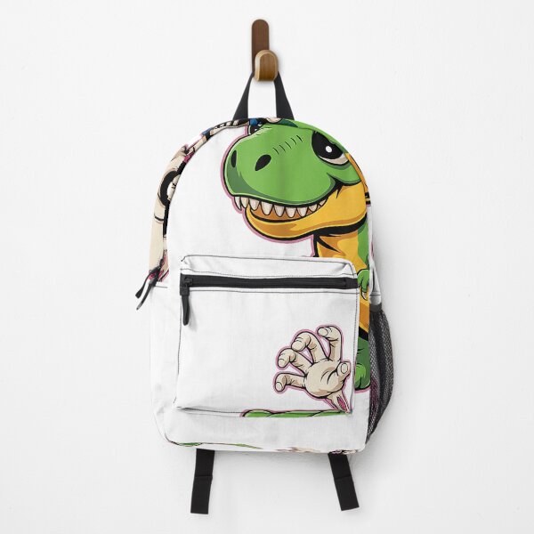 Item preview, Halloween Chibi T-Rex With Zombie Rider T-Shirt designed and sold by VibeCrafteria.