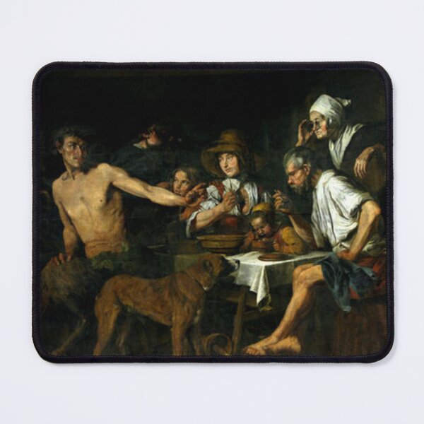 Item preview, Satyr as a Guest of a Peasant designed and sold by SharonTheFirst.