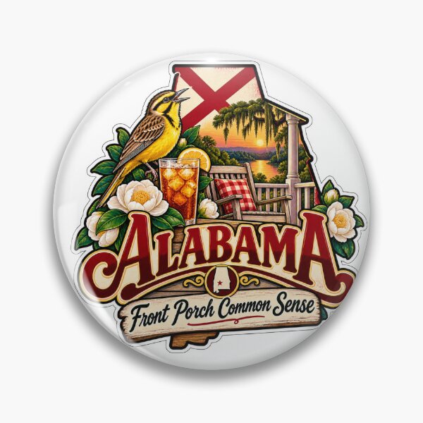 Item preview, Alabama Front Porch Common Sense designed and sold by Whimspired By Paxx.
