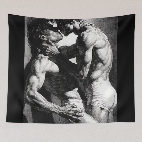 Item preview, Masculine Intimacy: Where Art Meets Desire designed and sold by gayishdesign.