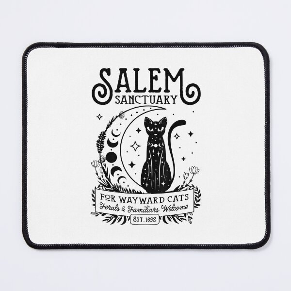 Item preview, Funny Witch Salem Home For Wayward Black Cats 1692 Halloween designed and sold by River Silva.