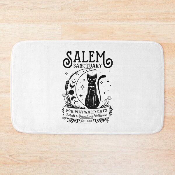 Item preview, Funny Witch Salem Home For Wayward Black Cats 1692 Halloween  designed and sold by River Silva.