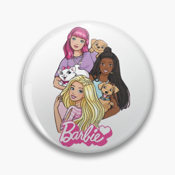 Item preview, Barbie Friends and Pets Cartoon Graphic Design designed and sold by 4U---Store.