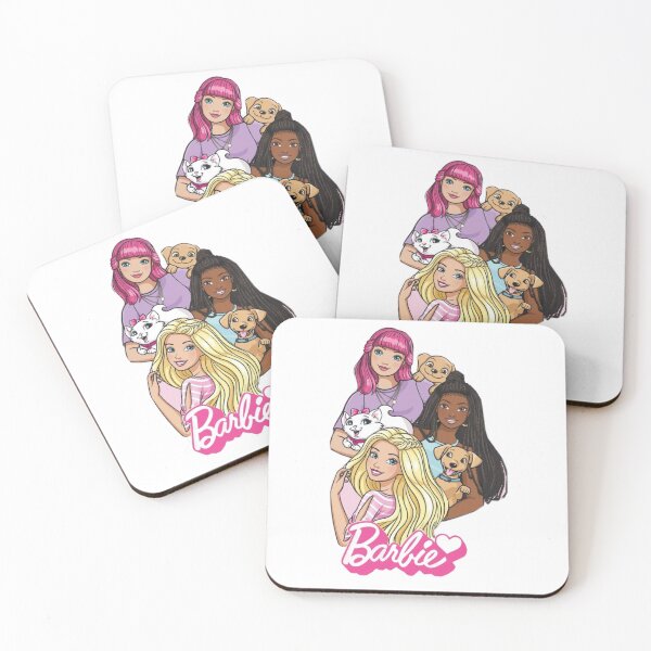 Item preview, Barbie Friends and Pets Cartoon Graphic Design designed and sold by 4U---Store.