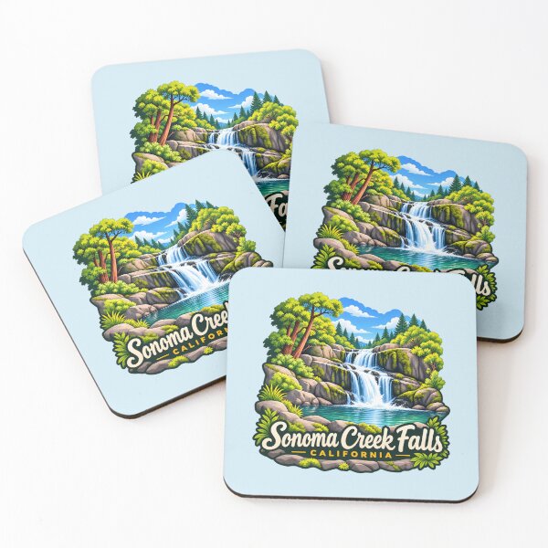 Item preview, Sonoma Creek Falls, California designed and sold by Myra365Art.