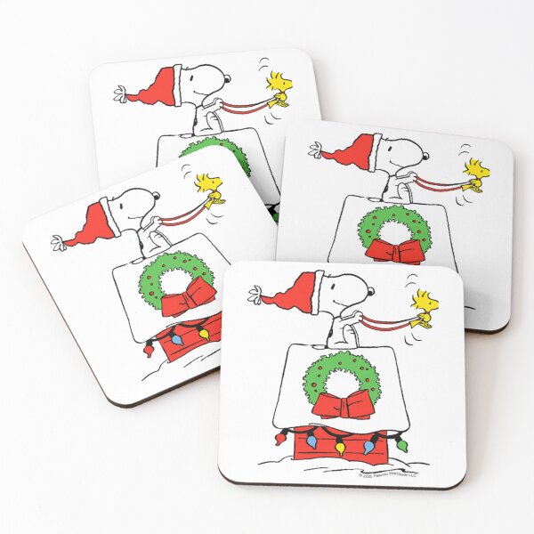 Item preview, Snoopy Christmas Dog on Cozy Holiday House  designed and sold by shanaeartists.