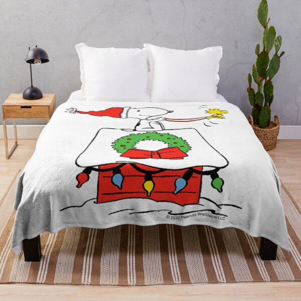 Item preview, Snoopy Christmas Dog on Cozy Holiday House  designed and sold by shanaeartists.