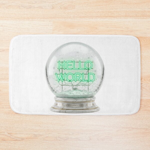 Item preview, Hello World Christmas Tree Graphic designed and sold by Nina Viva.