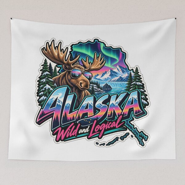 Item preview, Alaska Wild and Logical Gen X designed and sold by Whimspired By Paxx.
